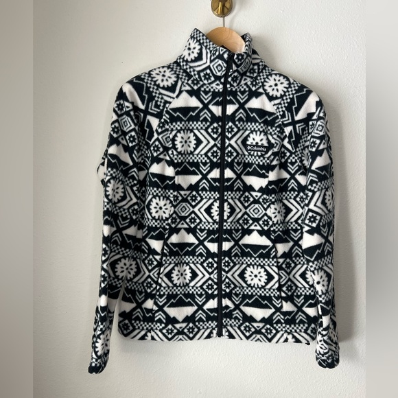 Columbia Women's Benton Springs Printed Full Zip Jacket size M - Picture 1 of 4